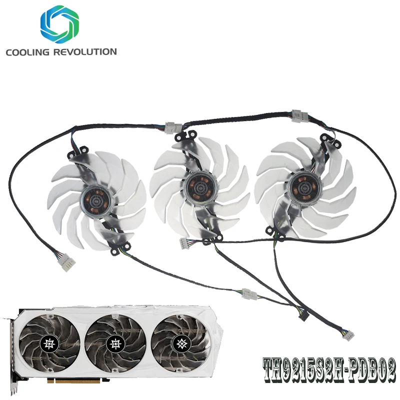 88MM TH9215S2H-PDB02 DC12V 0,45 EINE Grafiken Fan für GALAX RTX 3090 3080Ti 3080 3070Ti 3070 3060Ti 3060 BOOMSTAR Kühlung fan