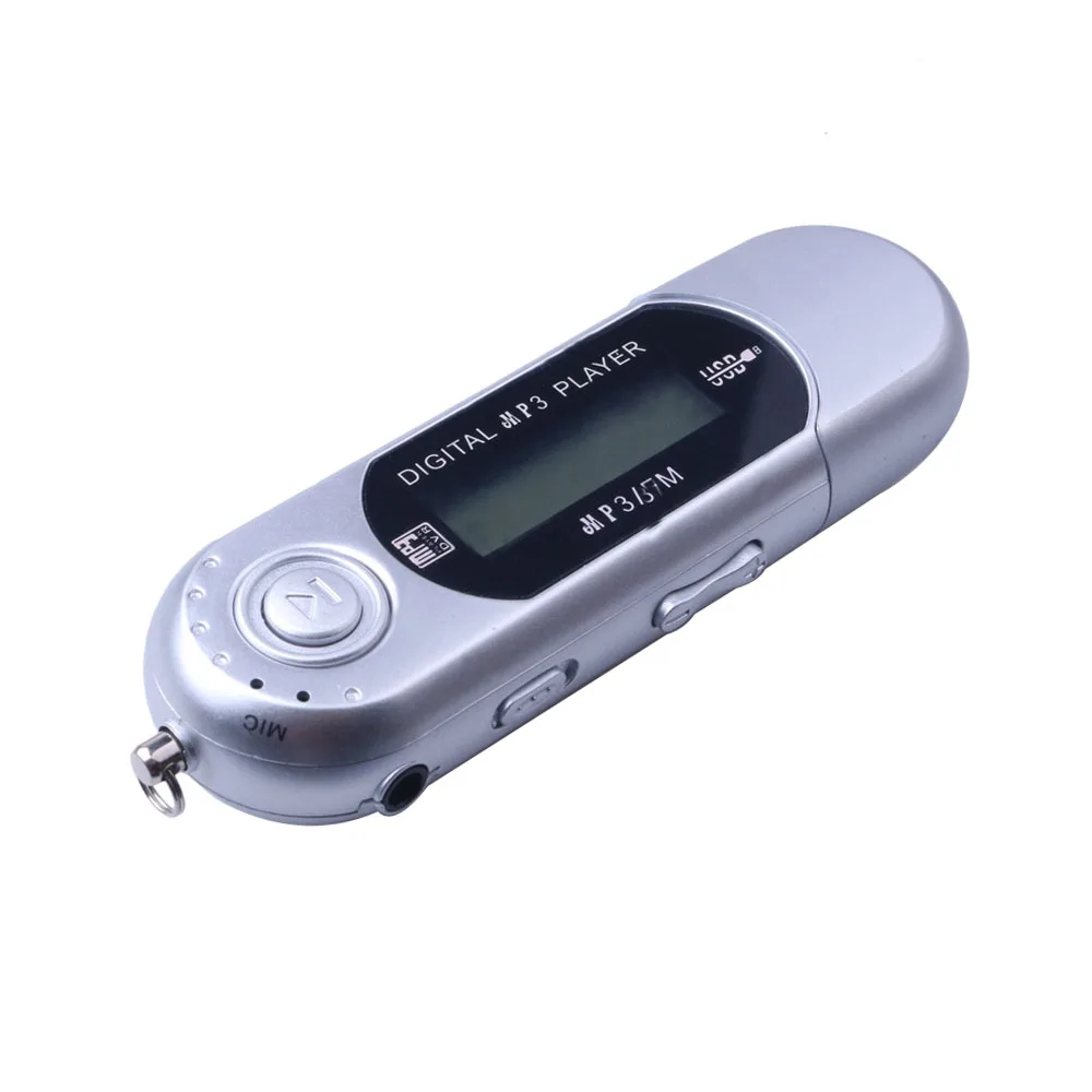 Mini USB MP3 Player Flash LCD Digital Screen MP3 Player With 4GB TF Card Music Player FM Radio Portable Mp3 Player