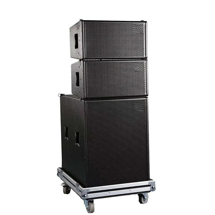 Active line array speakers Small performance banquet hall speakers