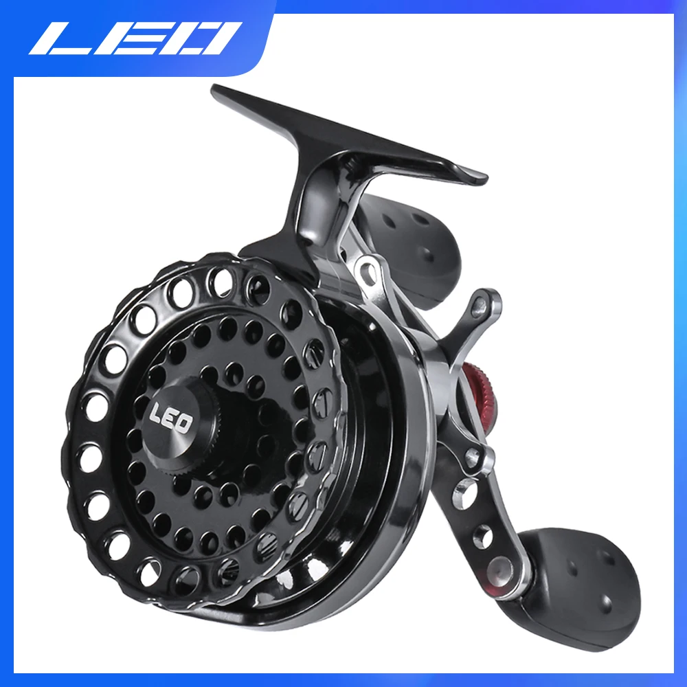 LEOFISHING Professional Winter Spinning Ice Fishing Lure Reels Coil Goods 4 + 1BB 2.6:1 for Fishing Rods Fishing Accessories