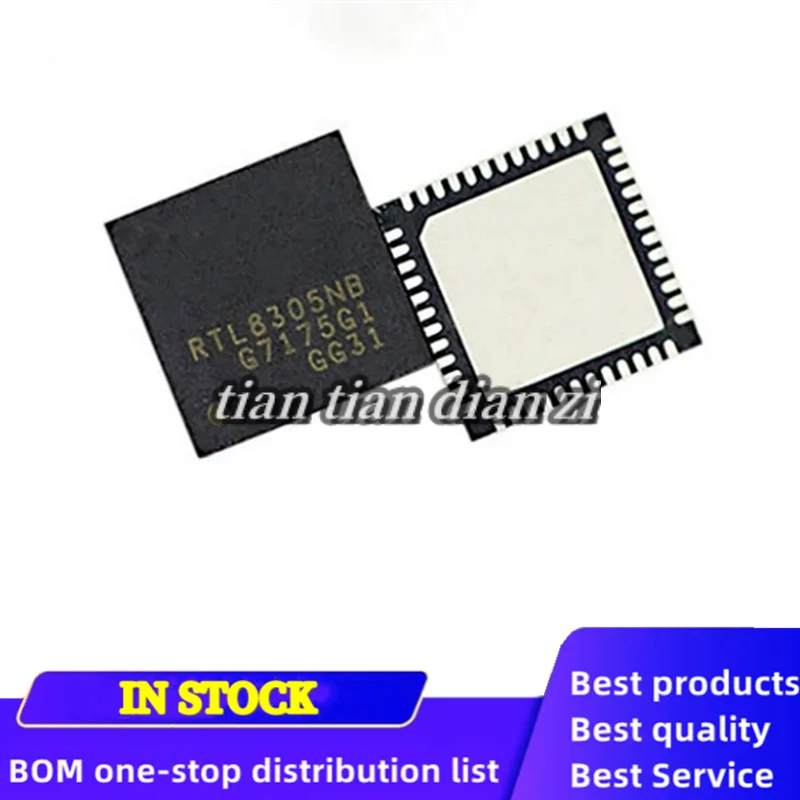 1pcs RTL8305NB RTL8305NB-VB-CG QFN48  RTL8305 Ethernet controller IC chip monthly sales 45