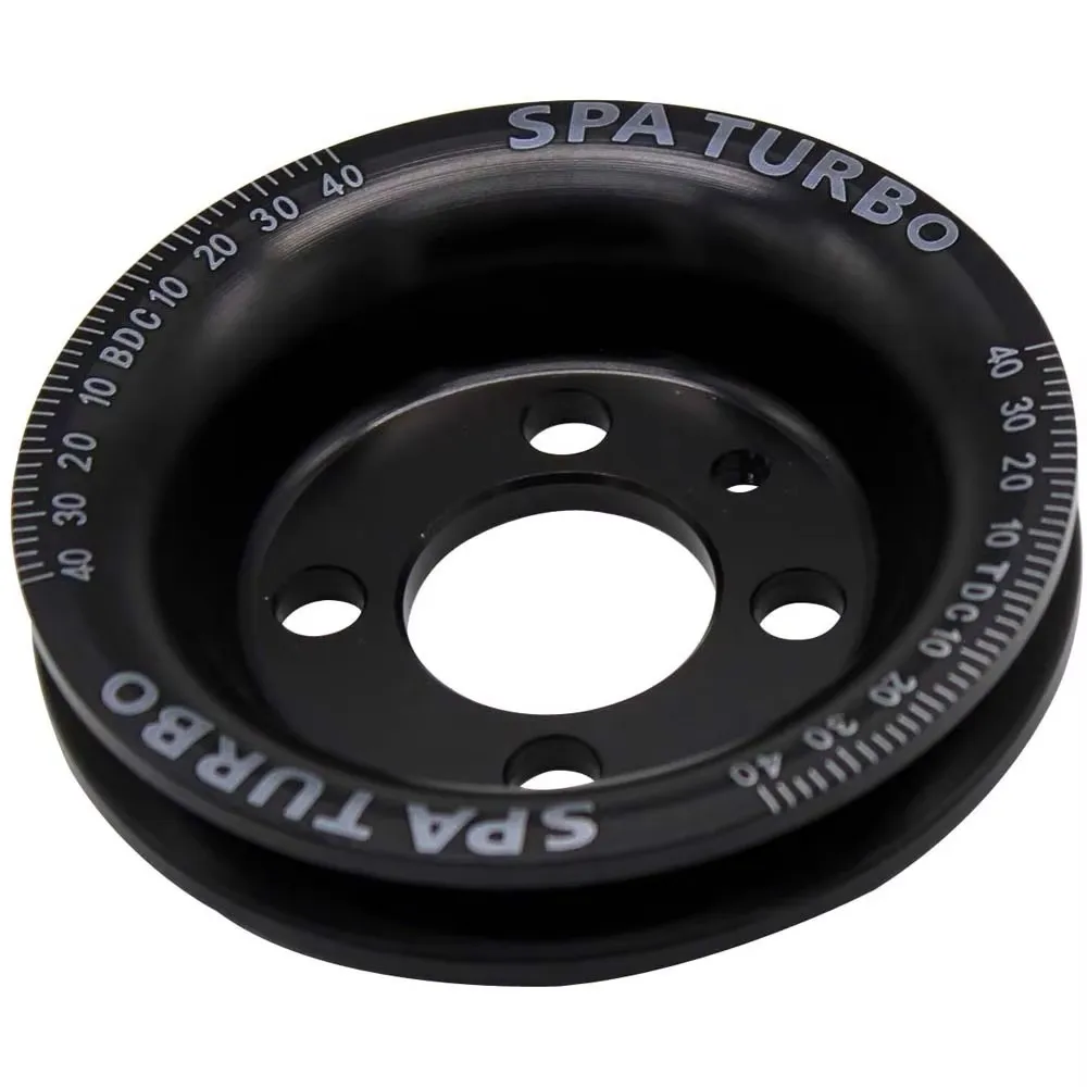 SYNCRO For VW 80 90 100 4000 RABBIT 1.8 8V UNDERDRIVE PULLEY + super light crankshaft timing gear