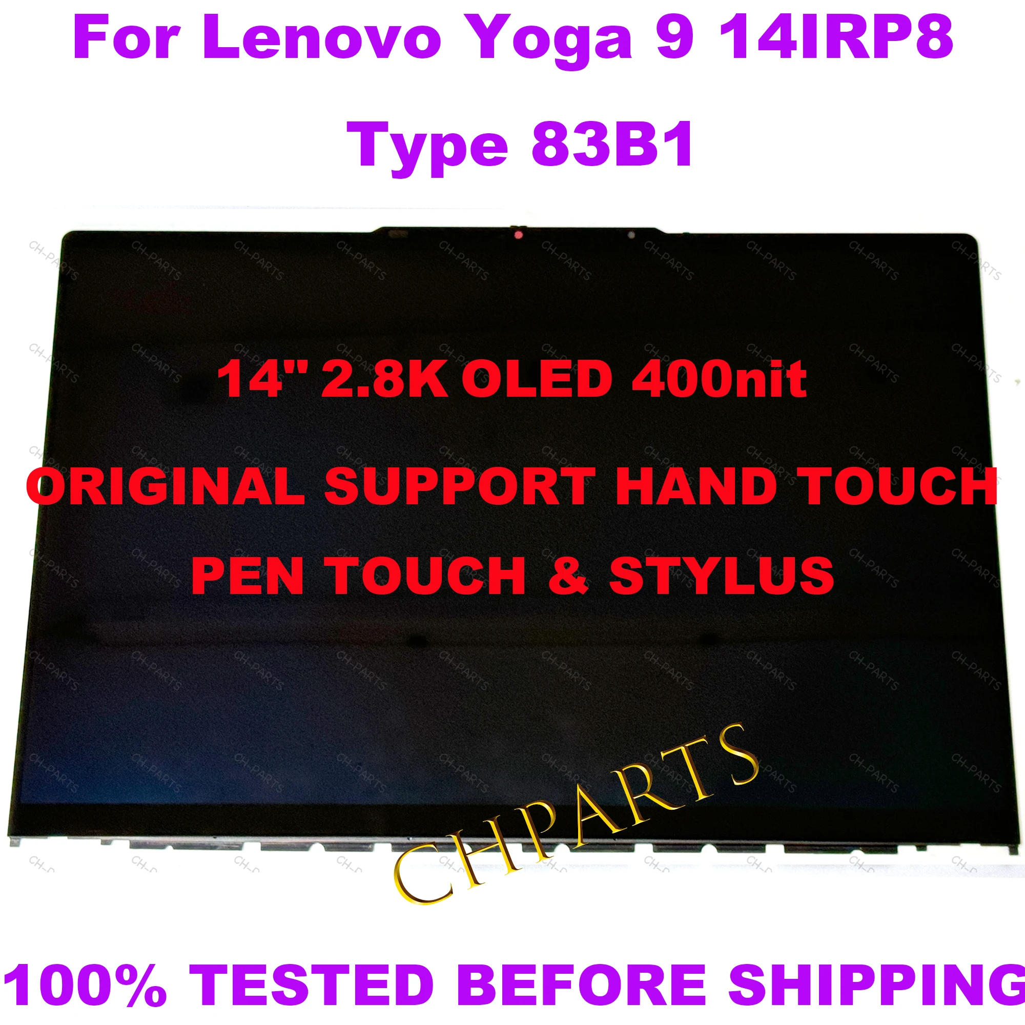 Imagem -02 - Tela do Portátil Oled para Lenovo 14 2.8k 14 14 Irp8 83b1 Conjunto Yoga 914irp 16:10 Atna04yk01