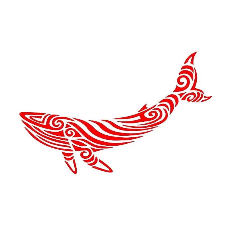 Car Sticker Whale Pattern Exterior Parts Sunscreen and Waterproof Cover Scratches Motorcycle Stickers PVC Caravan Accessories