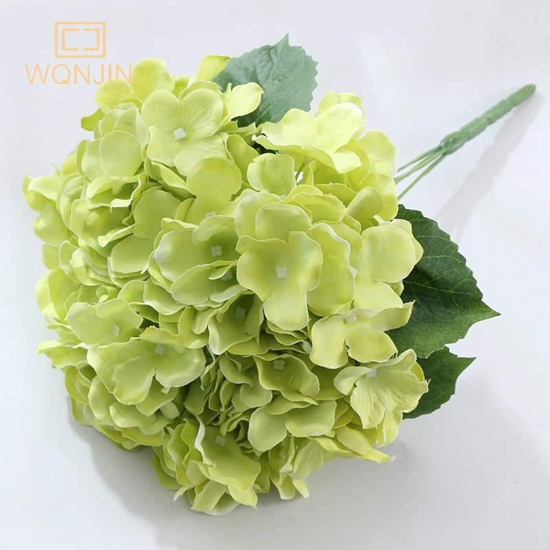 1 Strauß künstliche große Hortensie Blume nach Hause Hochzeits feier Geburtstag Neujahr Valentinstag Blumen dekor künstliche Blume – Detail 14