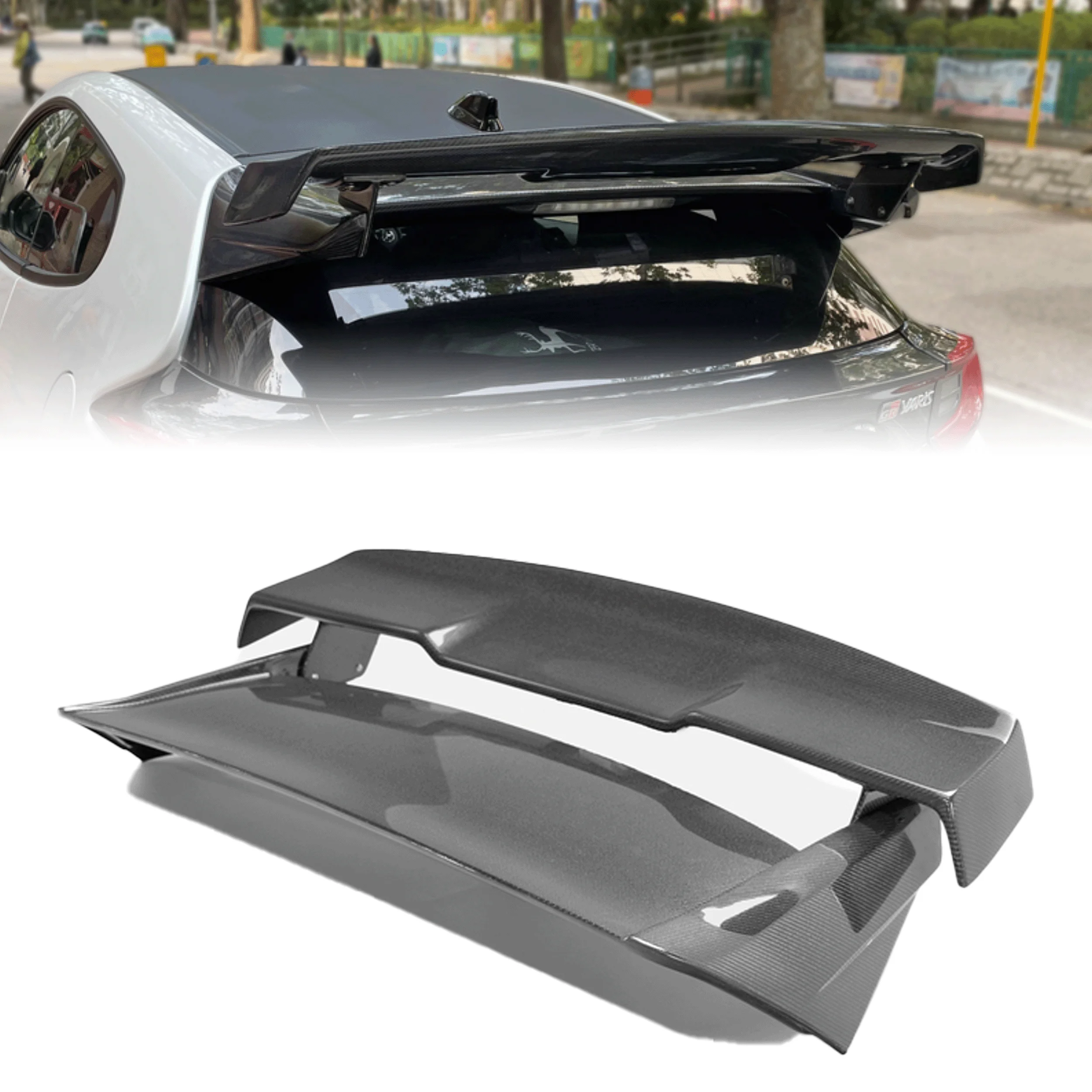 

GR YARIS GXPA16 EPA-V Type Rear Spoiler