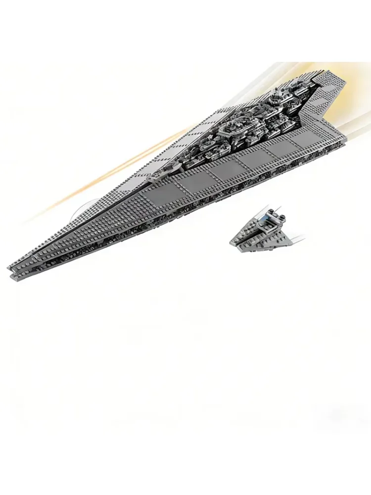 3152-Teiliger MOC10221 Super Sternenzerstörer Modellbausatz - Massives Sci-Fi Raumschiff Kreatives Geschenk