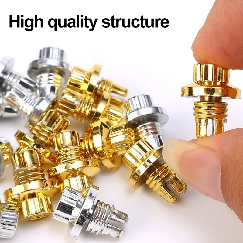 100~10PCS Car Hub Screw Caps Wheel Hub Decorative Plastic Flat Head Screws Anti Rust Protection Cover Hub Styling Accessories