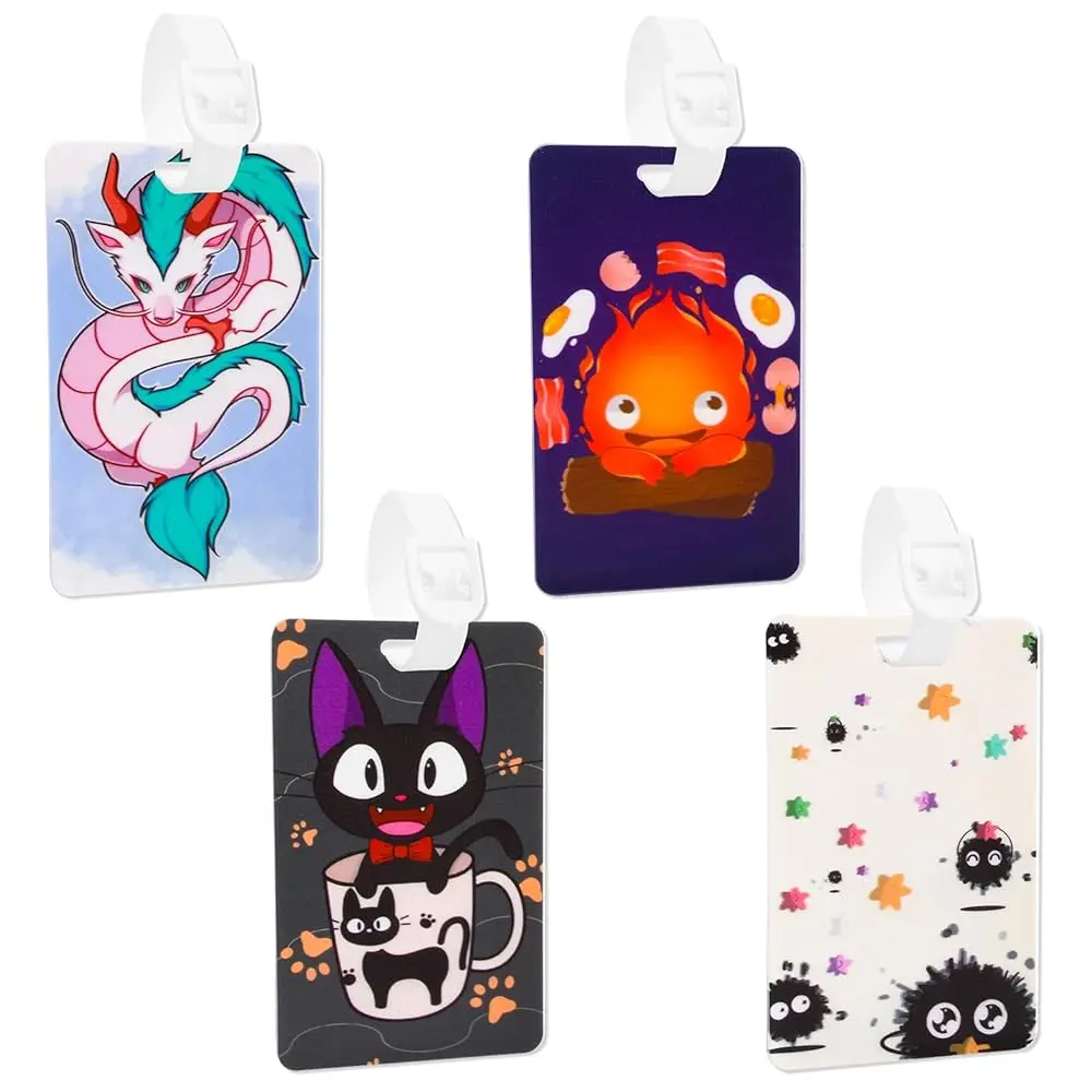 

Free ShippingCute Soot Sprite Luggage Tags (4 Pack) Anime Merch for Luggage Travel Bags Suitcases Identifiers Name Luggage ID Ta
