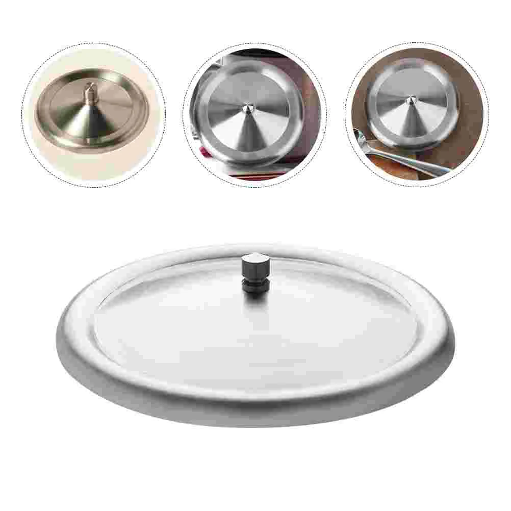 2 Pcs Stainless Steel Lid Water Mug Cup Leakproof Vacuum Cover Travel Heat Preservation Lids Resistant