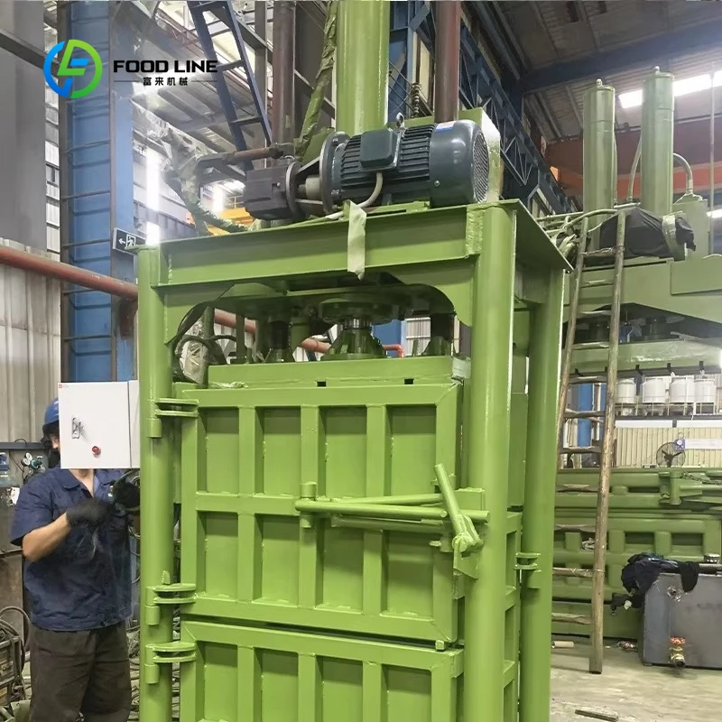 Customized Vertical Hydraulic Cardboard Box Baling Press Waste Paper Baler Machine for Sale Balers Waste Plastic Compactor