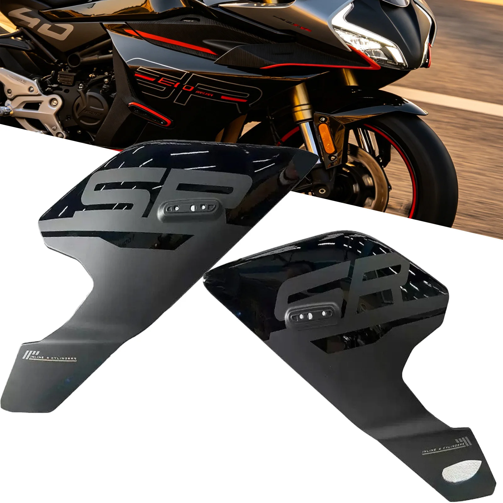 For CFMOTO 750SR 750SR-R 750SR-S Motorcycle Original Accessories Left and Right Protection Side Panel Shell Radiator Guard Panel