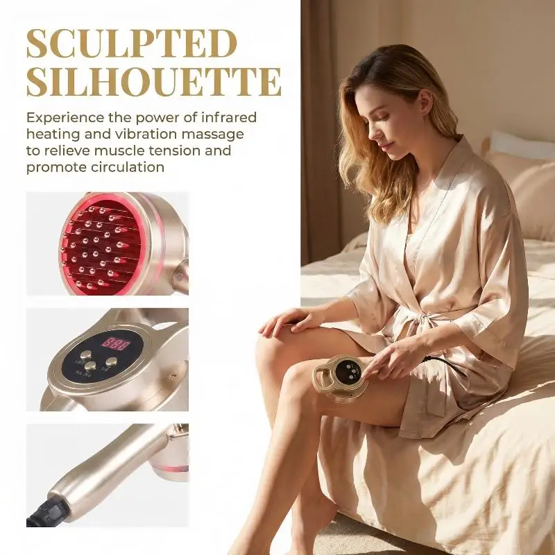 

Electric Meridian Brush Body Slimming Massager Scraping Anti Cellulite Gua Sha Lymphatic Drainage