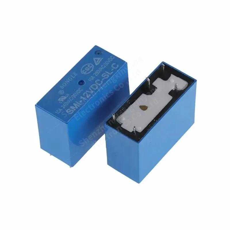 5개/묶음 SMI - 05V 12V 24V DC-SL -A -C -2C 5A 10A 릴레이 SMI-05VDC-SL-A 4핀 SMI-12VDC-SL-C 5핀 SMI-24VDC-