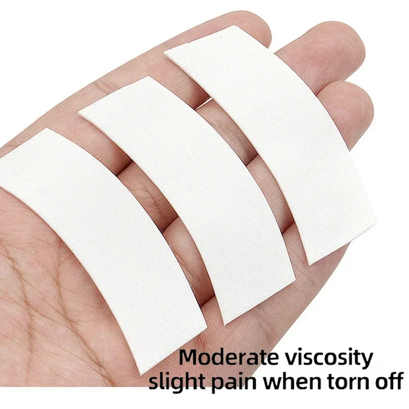 110 pçs micro espuma eyepad indolor chicote suprimentos pe espuma olho remendo fácil remover fita maquiagem adesivos sob almofada de cílios remendo