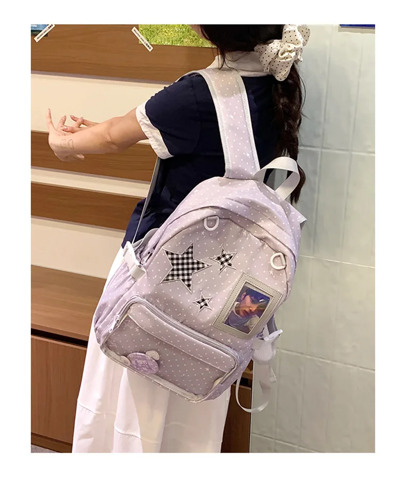Kawaii Starry Harajuku Ita College Backpack - Limited Edition
