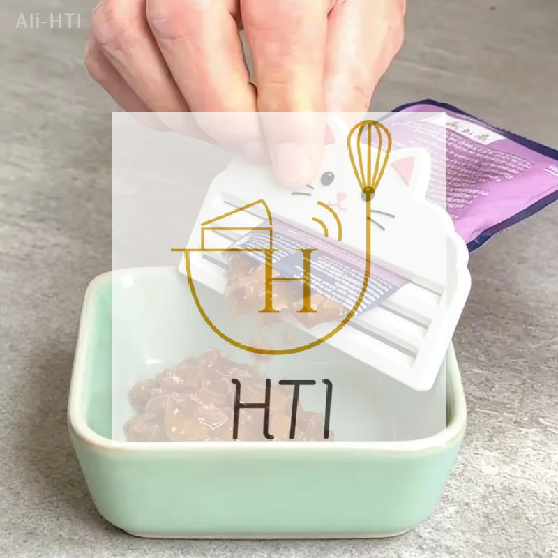 Extruder Cat Food Squeezer - Efficiently Extracts Food From Bags, Maximizes Leftovers, And Ensures No Waste,Cat Snack