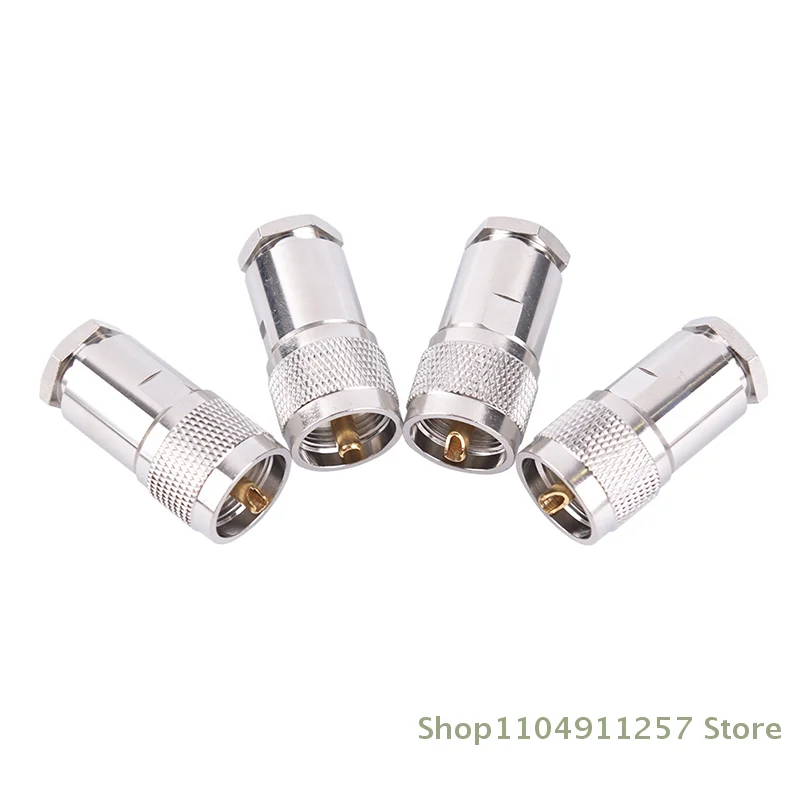 

UHF male Plug PL259 clamp for RG8 RG165 RG213 7D-FB cable RF connector