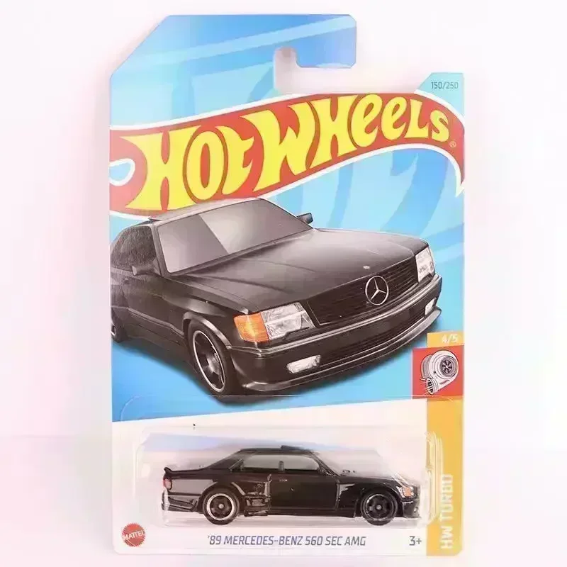 Original Hot Wheels Car Traffic Rail Alloy Diecast 1/64 Model Vehicle Porsche Benz Honda CR-X Kids Toys for Boys Children Gift