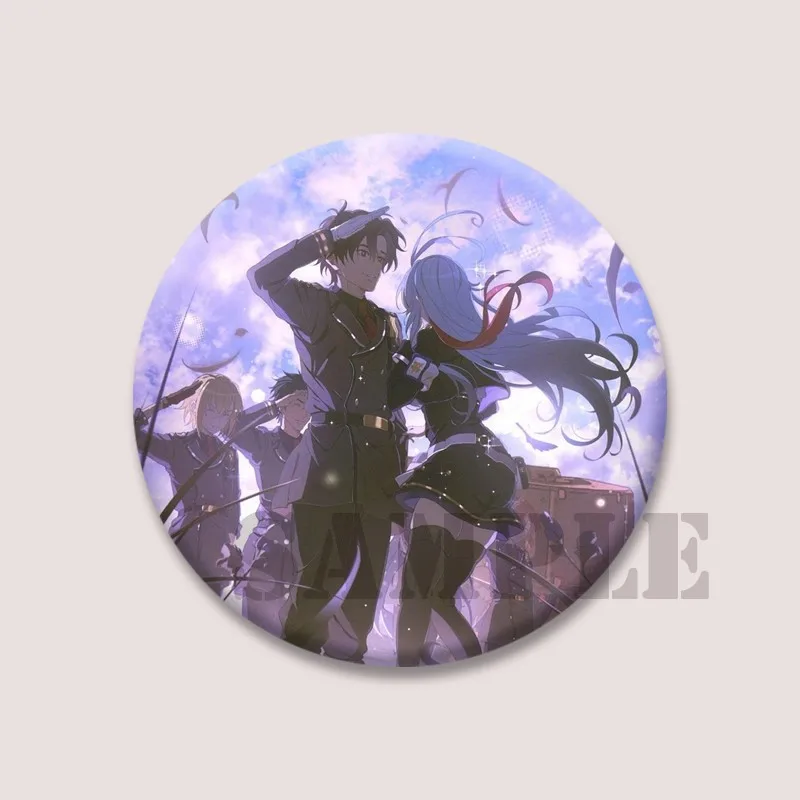 أنيمي 86 ثمانية وثمانون المينا دبابيس مخصصة الكرتون Shinei Nouzen Vladilena Anju إيما بروش شارة التلبيب لحقيبة الملابس والمجوهرات هدية