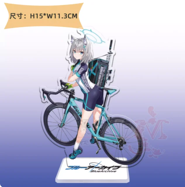 

Японская аниме-фигурка Blue Archive Sunaōkami Shiroko из акрила, модель-подставка, коллекционная, для косплея, декор для рабочего стола, подарки MDZ