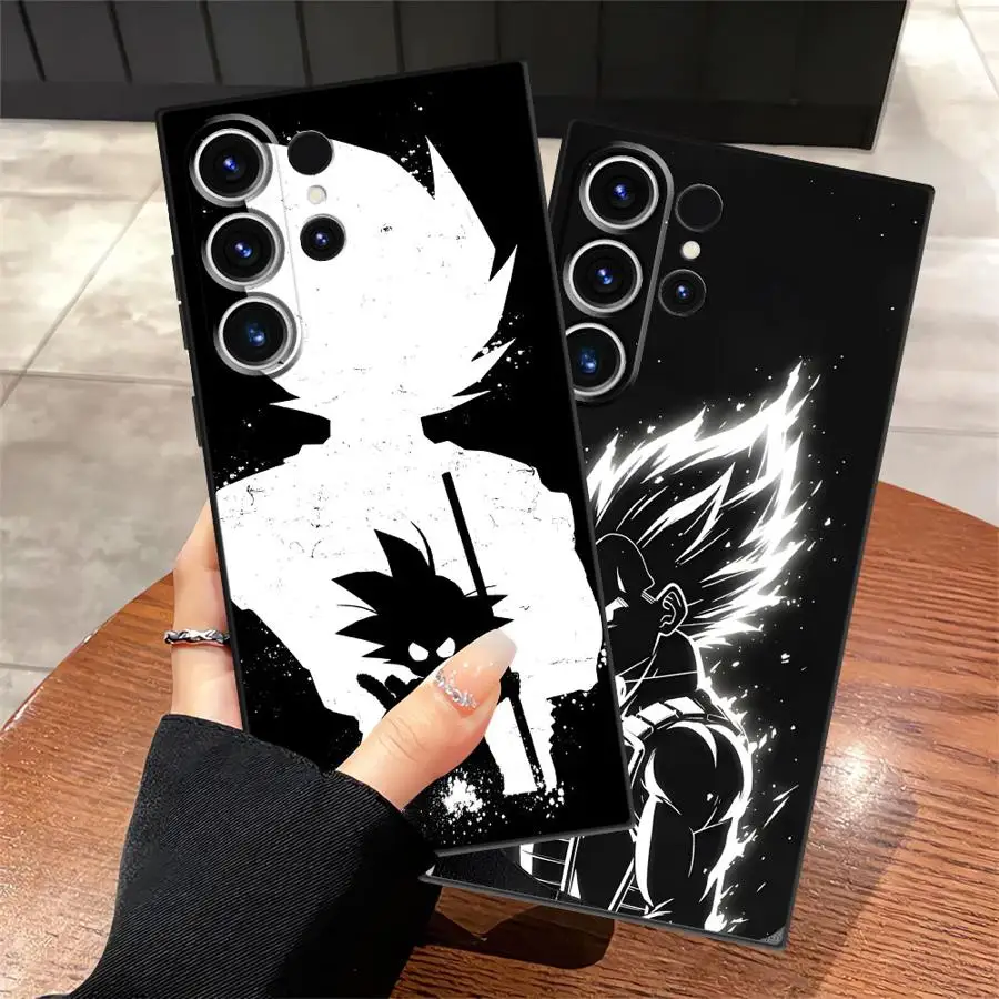 Case for Samsung Galaxy S26 Ultra Note 20 8 9 10 S21 FE S25+ S25 Plus S20 S26+ S24+ S10 S9 S23 S24 Phone Cover Dragon Vegeta And