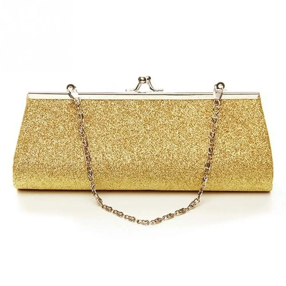 Evening Pouch Women Glitter Clutch Purse Evening Party Wedding Banquet Handbag Shoulder Bags