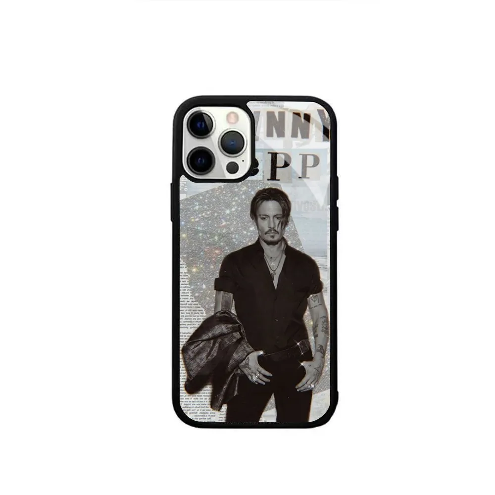 Johnny Depp Phone Case For IPhone 16 15 14 13 Pro Max 11 12 Mini Alex Mirror For Magsafe Wireless Charging Cover