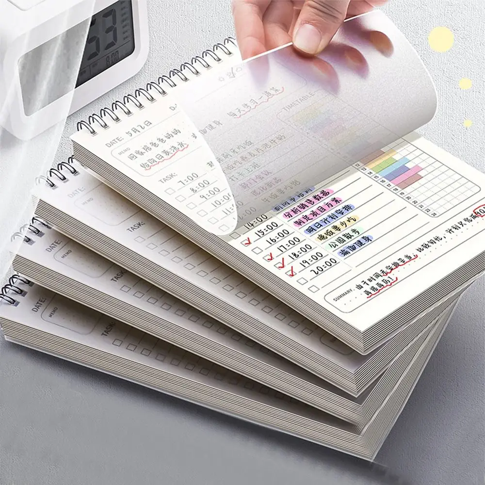 Self Inspection Form Schedules Organizer Daily Planner Chart Time Management Chores Checklist Habit Cultivation Loose Leaf