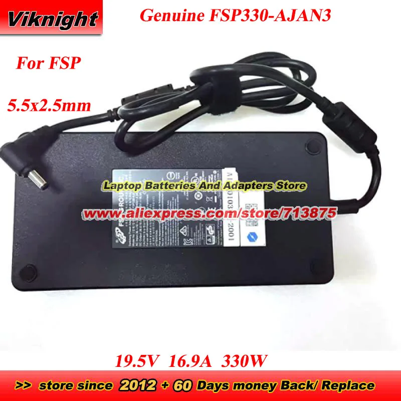 Original FSP 19,5 V 16,9 A 330 W FSP330-AJAN3 AC-Adapter mit 5,5 x 2,5 mm Spitze