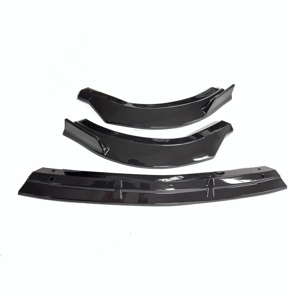 3PCS W447 Front Bumper Lip Spoiler Side Splitters Body Kit For Mercedes Benz V Class V200 V220 V250 2014-2018 Vito 2015-2019