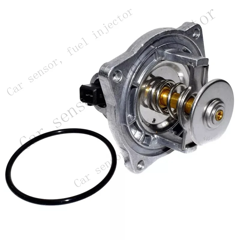 Q+ 1pc 11531436386 Thermostat Assembly with Gasket for BMW E38 740I 740IL E39 540I