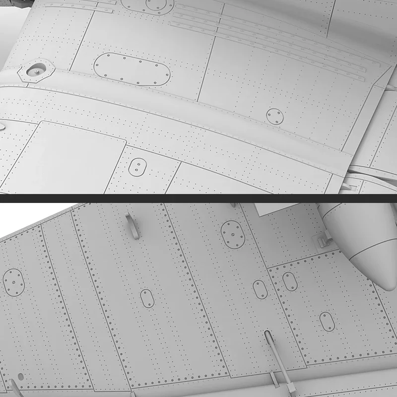 Border model assembly aircraft scale model kit BF-002 JU87G Stuka bomber with internal structure 1/35