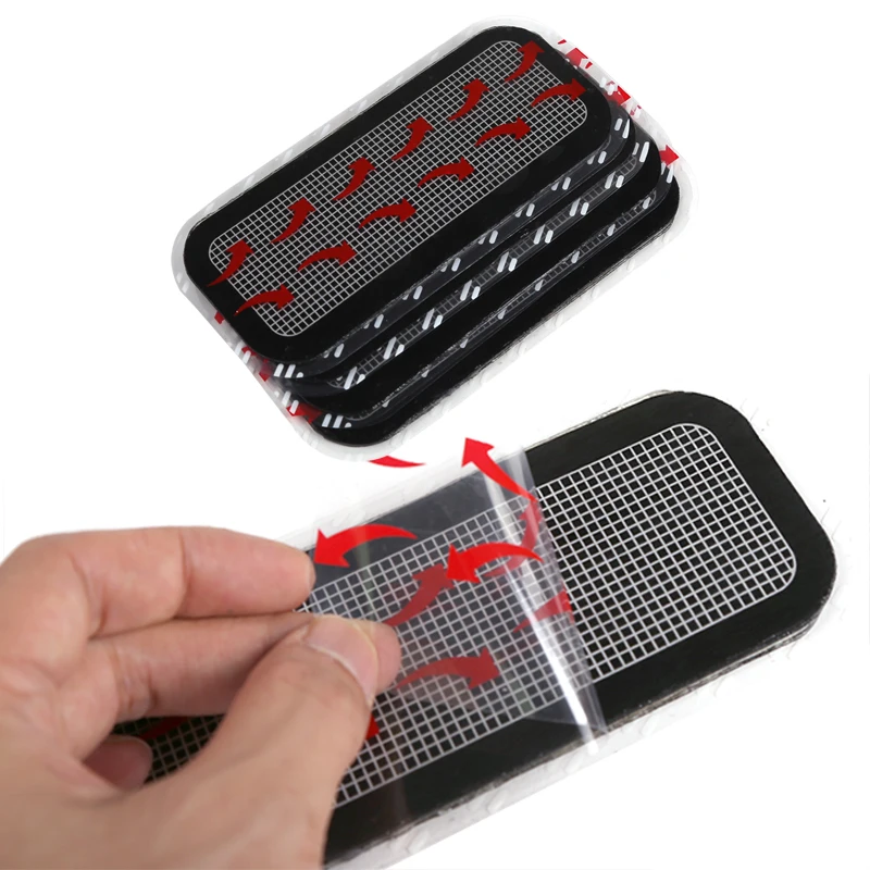 3pcs/Set Electric Muscle Stimulator Gel Patches for Home Fitness - Leg Slimming & Hip Lift Massage Muscle Stimulator Equipment