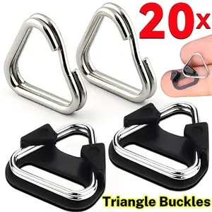 Camera Belt Hook Camera Shoulder Strap Triangle Split Ring Replacement Camera Buckle for Fujifilm Nikon Sony Olympus Pentax