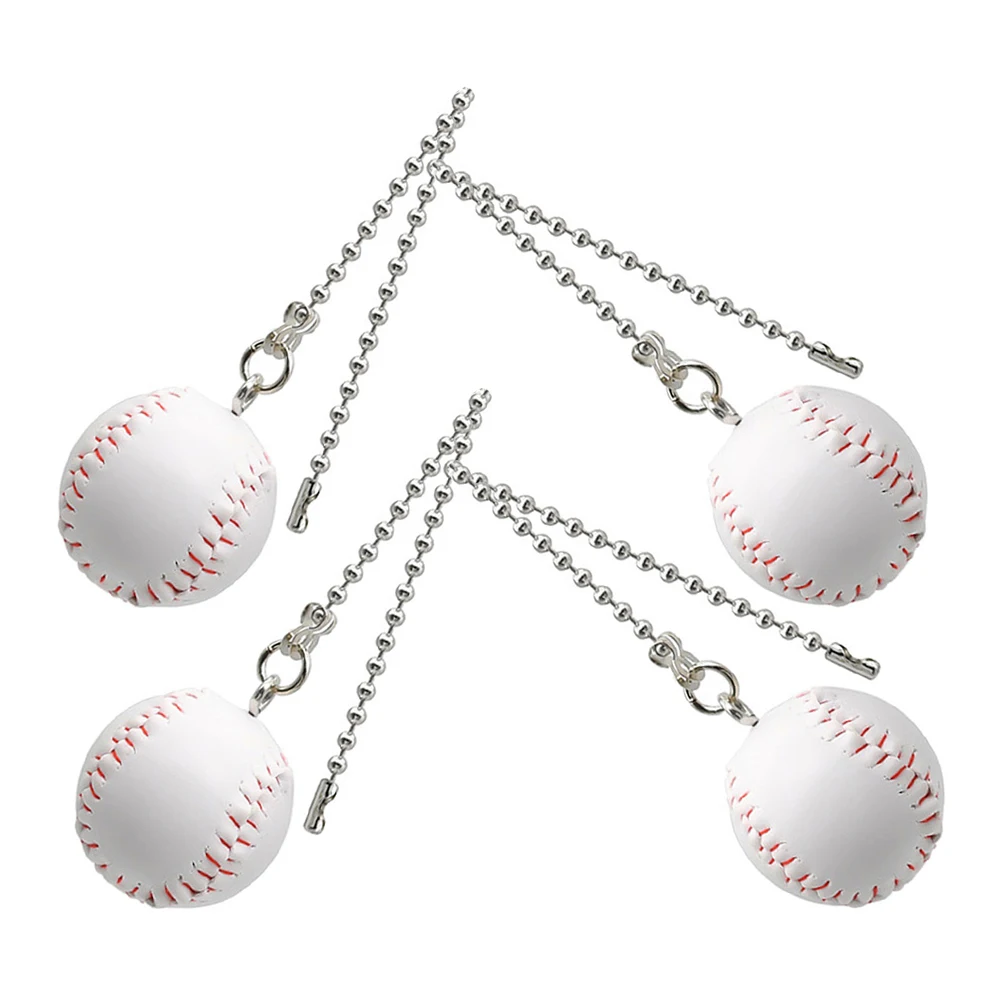 

4pcs Ceiling Fan Pull Chain Extender Stainless Steel Beaded Chain Durable Light Fixture Extension For Bathroom Lamp Pendant