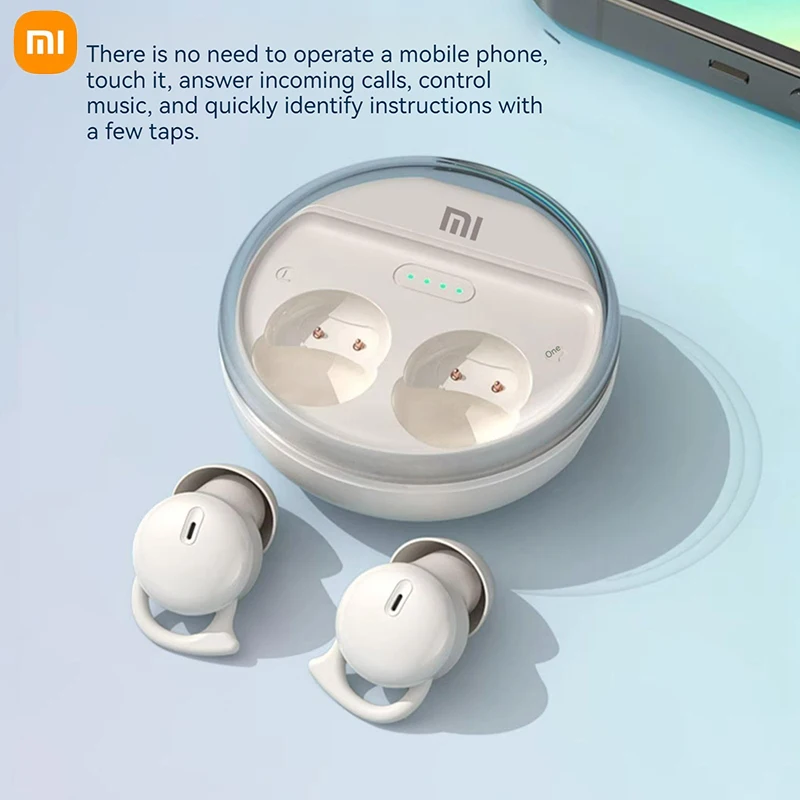 Xiaomi Q26 Wireless Sleepbuds Bluetooth Earphones Sleeping Earbuds Invisiable Comfortable Noise Reduction Headphones TWS Headset