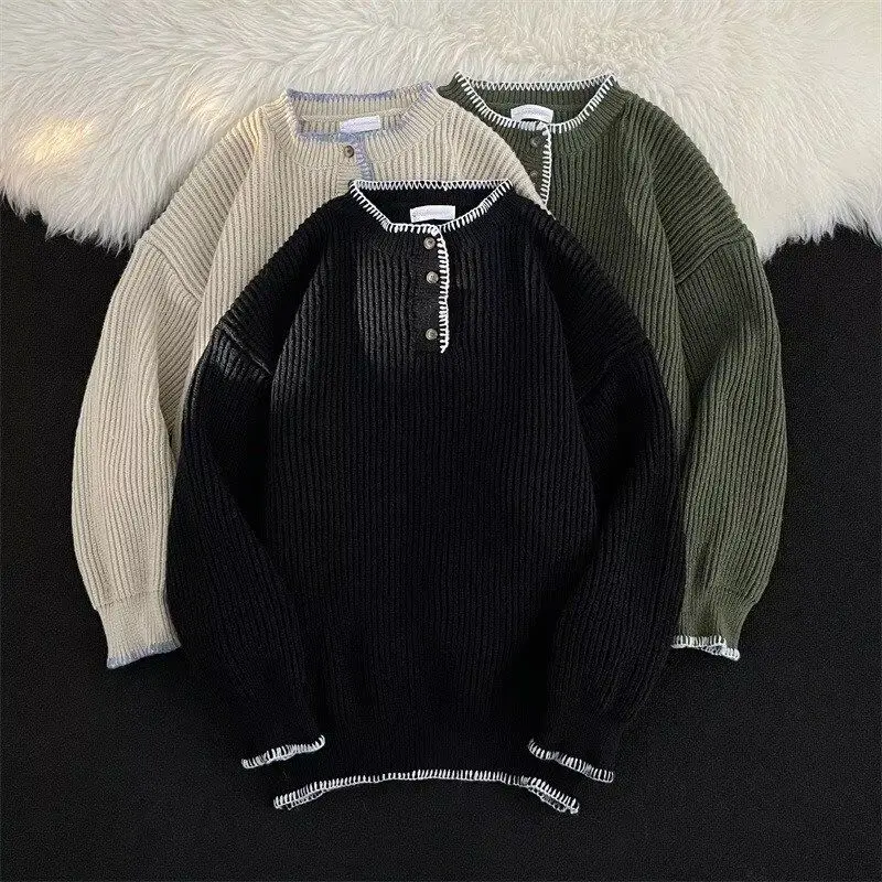 سليم صالح الجولة Ne محبوك سترة العصرية الرجال قاعدة طبقة irt الخريف الشتاء جديد وصول Ele Sle عادية طويلة Sve