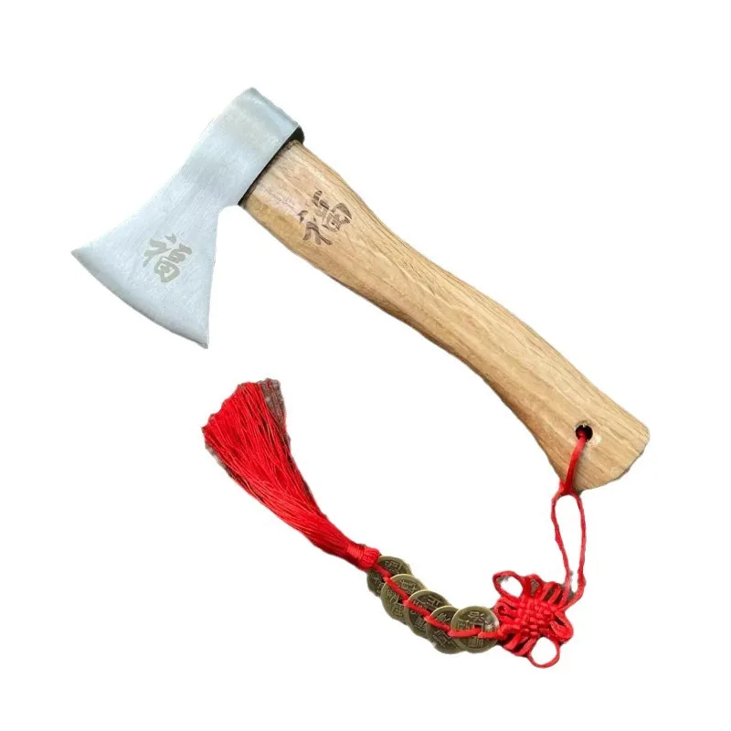 

Outdoor Camping Tree Cutting Forging Axe Chopping Wood Axe Logging Tool