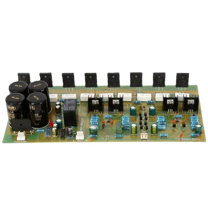 2SA1943/2SC5200 eight-tube high-power board (without heat sink)