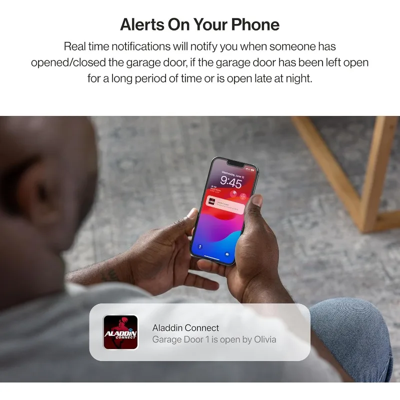 فتاحة باب جراج سلسلة محرك 500 مع واي فاي - موديل 1135VM
