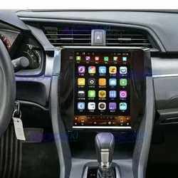 For Honda CIVIC 2016 2017 2018-2023 Tesla Screen Car Radio Multimedia Player GPS Navigation Video 2 Din DSP Carplay Head Unit BT