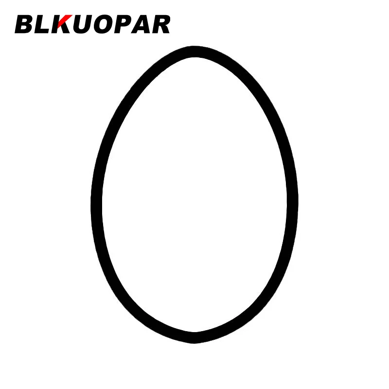 BLKUOPAR Easter Silhouette Car Stickers Personality Decals Trunk Skateboard Waterproof Occlusion Scratch-Proof Sunscreen Decor