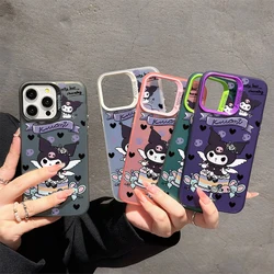 Trend Cartoon Cake Kuromi Soft Cases For Iphone 15 14 13 12 11 Pro Max 7 8 Plus X XR XS Max Shockproof phone Back Covers Y2k