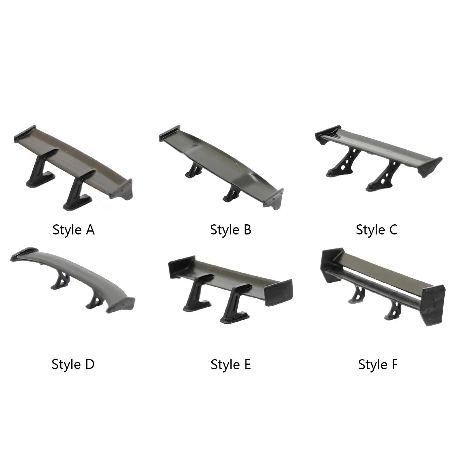 

Sports Car Rear Wing Model Toy RC Car Model Professional Sturdy Modification Spare Parts 1:64 Scale Car Hobby Car