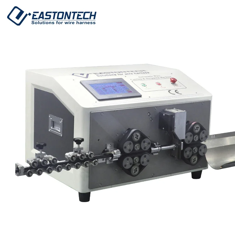 High-performance Cable Stripping Machine EW-3040 16mm OD Wire Cutting Stripping Machine With Safety Function