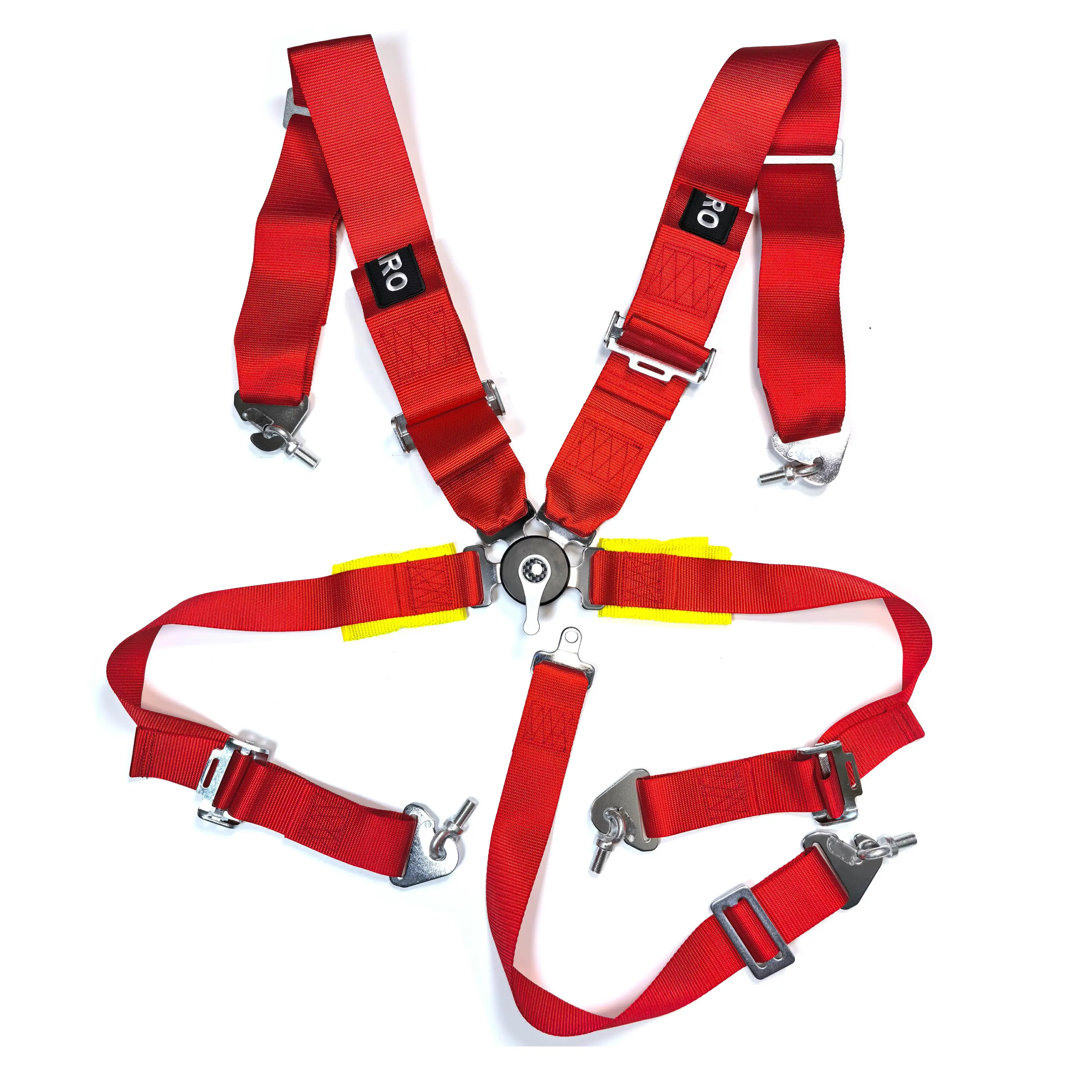 4/5/6 Point 3'' High Quality Racing Seat Belt Adjustable Sport Drift Snap-On Harness Quick Release Seatbelt Shoulder Strap