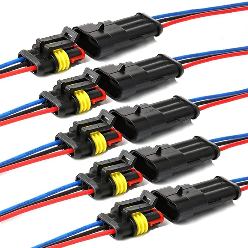 5Pcs 3 Pin Connecto…