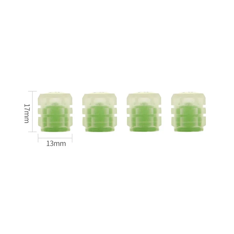 4Pcs Car Luminous Tire Valve Caps Tyre Fluorescent Accessories For BMW Performance E30 E34 E53 E61 E62 E93 GT G30 G20 G05 G11 X7