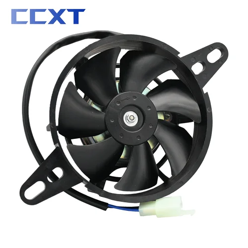 Imagen 2 del producto Ventilador de refrigeración de motocicleta de 12V, radiador eléctrico de motor para Honda, Yamaha, Suzuki, KTM, Kawasaki, ATV, accesorios para Motocross